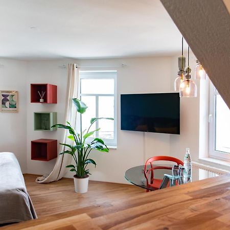 Bauhaus Apartment - Netflix, Nespresso, Zentral, Messe Chemnitz Eksteriør billede