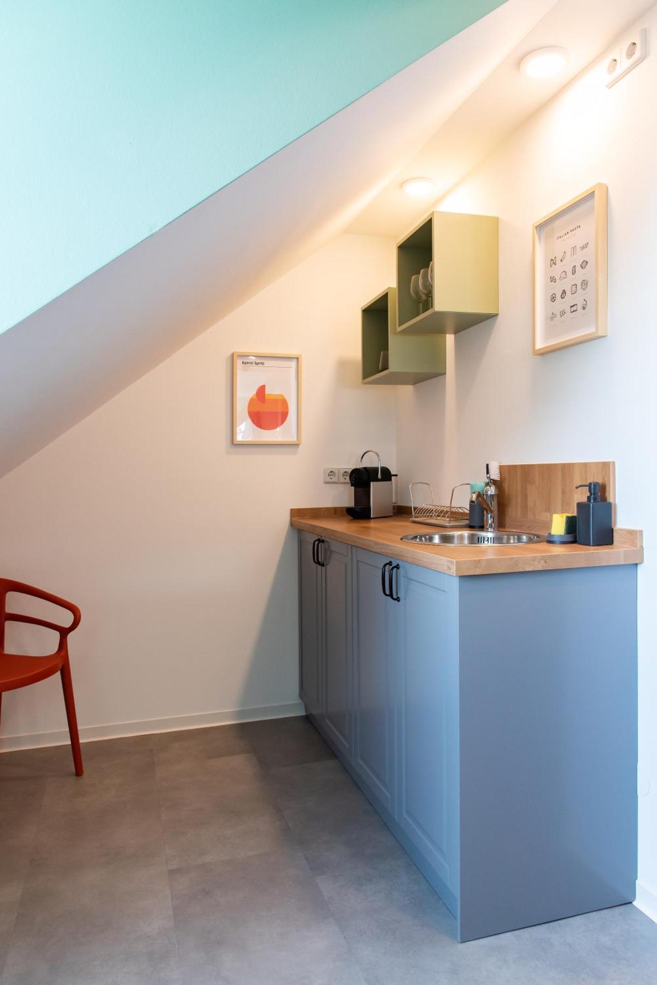 Bauhaus Apartment - Netflix, Nespresso, Zentral, Messe Chemnitz Eksteriør billede