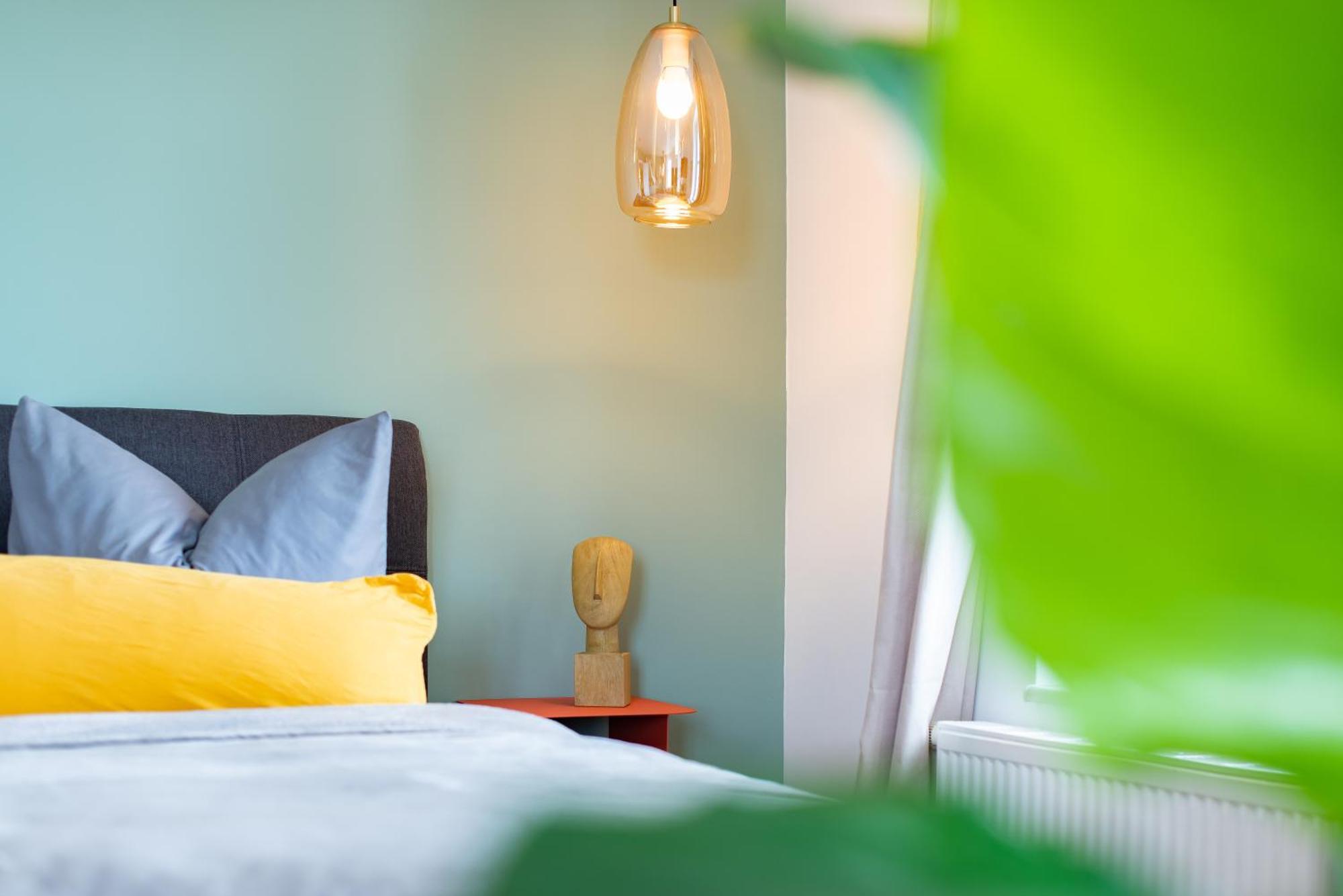 Bauhaus Apartment - Netflix, Nespresso, Zentral, Messe Chemnitz Eksteriør billede